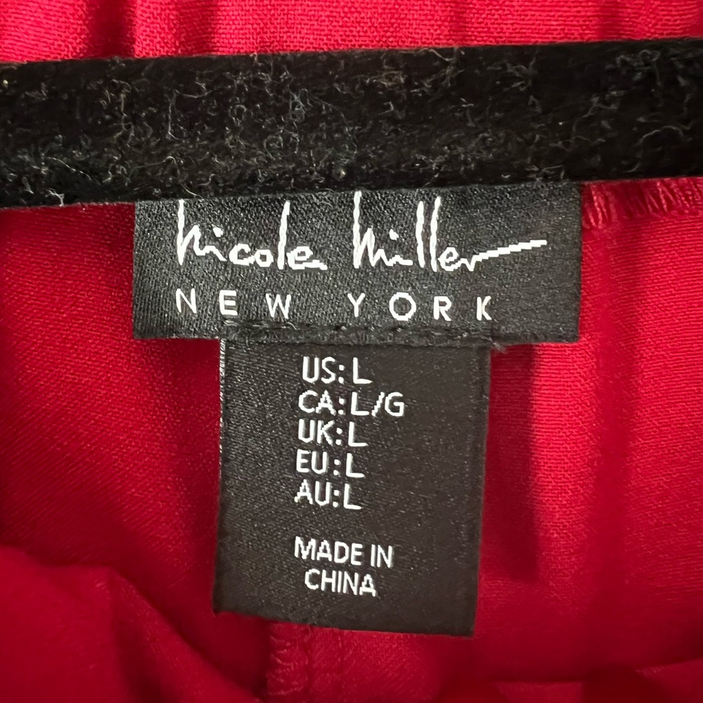 EUC Nicole Miller Cropped ankle pants - Picture 2 of 6